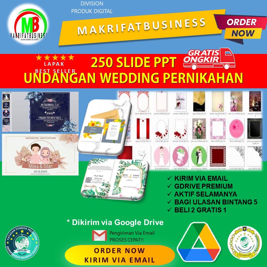 Jual 250 TEMPLATE UNDANGAN PERNIKAHAN DESAIN PSD UNDANGAN PERNIKAHAN