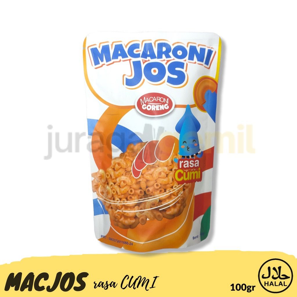 

NEW !! PROMO CEMILAN VIRAL MACARONI JOS RASA CUMI 100gr