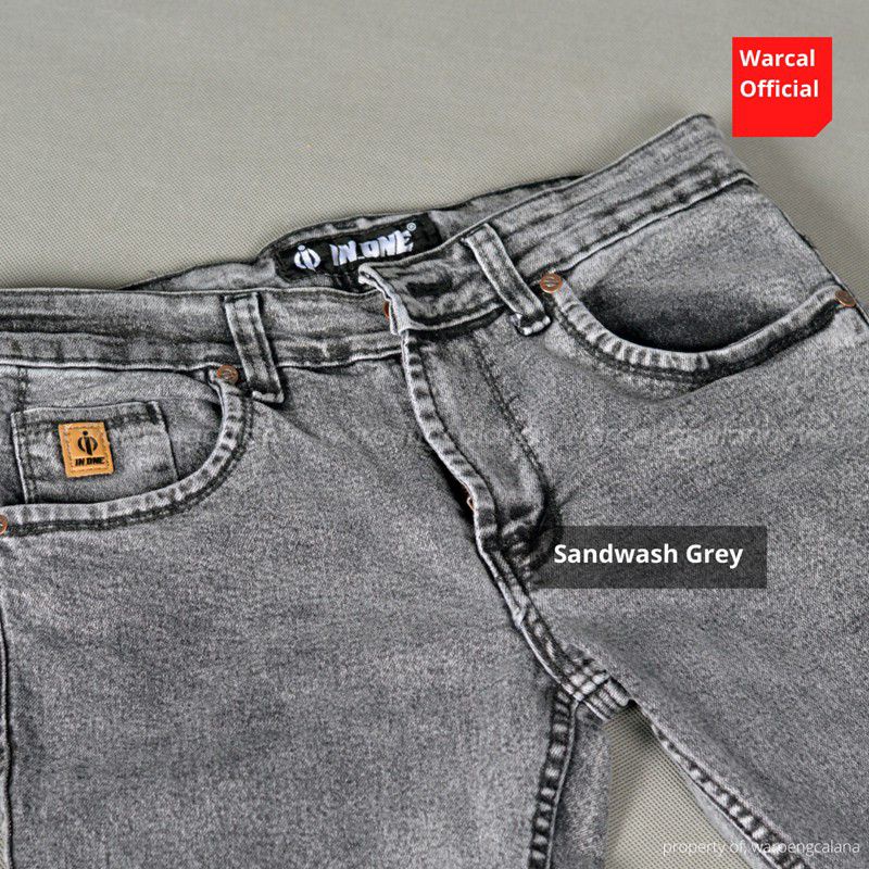 CSR CELANA PANJANG GREY SANDWASH