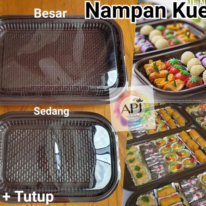 Nampan Kue Mika Besar & Sedang / Nampan Mika Kue Sedang Besar / Nampan