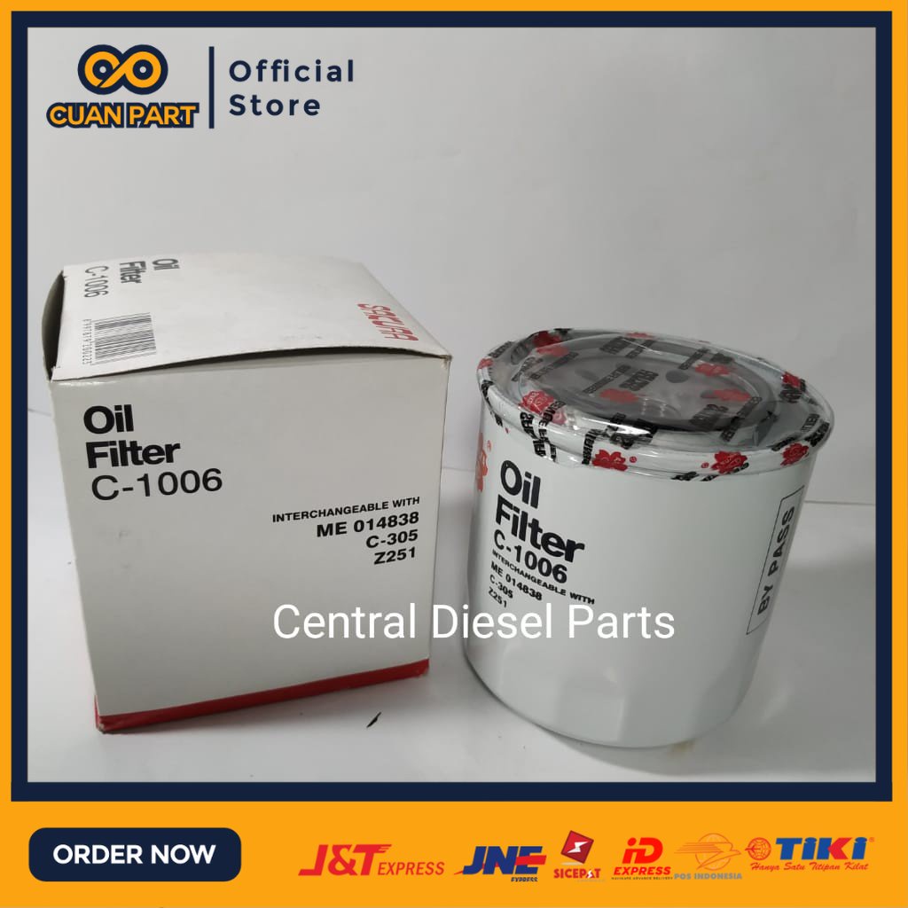 Filter Oli / Oil Filter Mitsubishi PS100 C-1006 C1006 Sakura