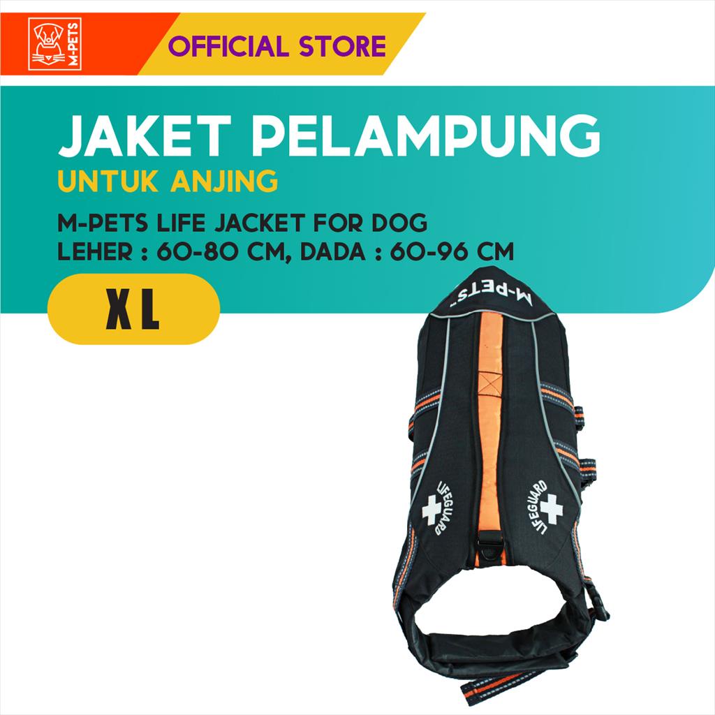 M-Pets Life Jacket For Dogs  Size XL / Jaket Pelampung Untuk Anjing