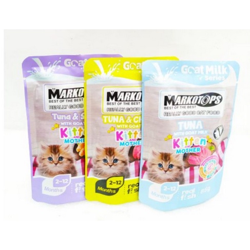 Markotops Pouch Kitten With Goat Milk 85gr