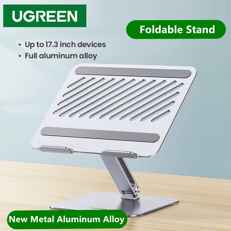Ugreen Stand Holder / Dudukan Ponsel / Tablet / Notebook Model Lipat Vertikal Untuk Meja