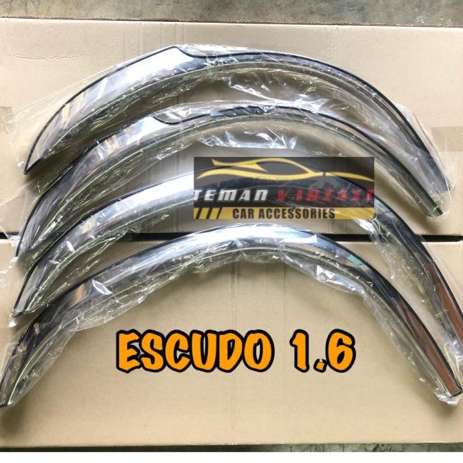 List Lis Atas Ban Fender Trim Over Fender Trim Mobil Escudo 1.6 Crome