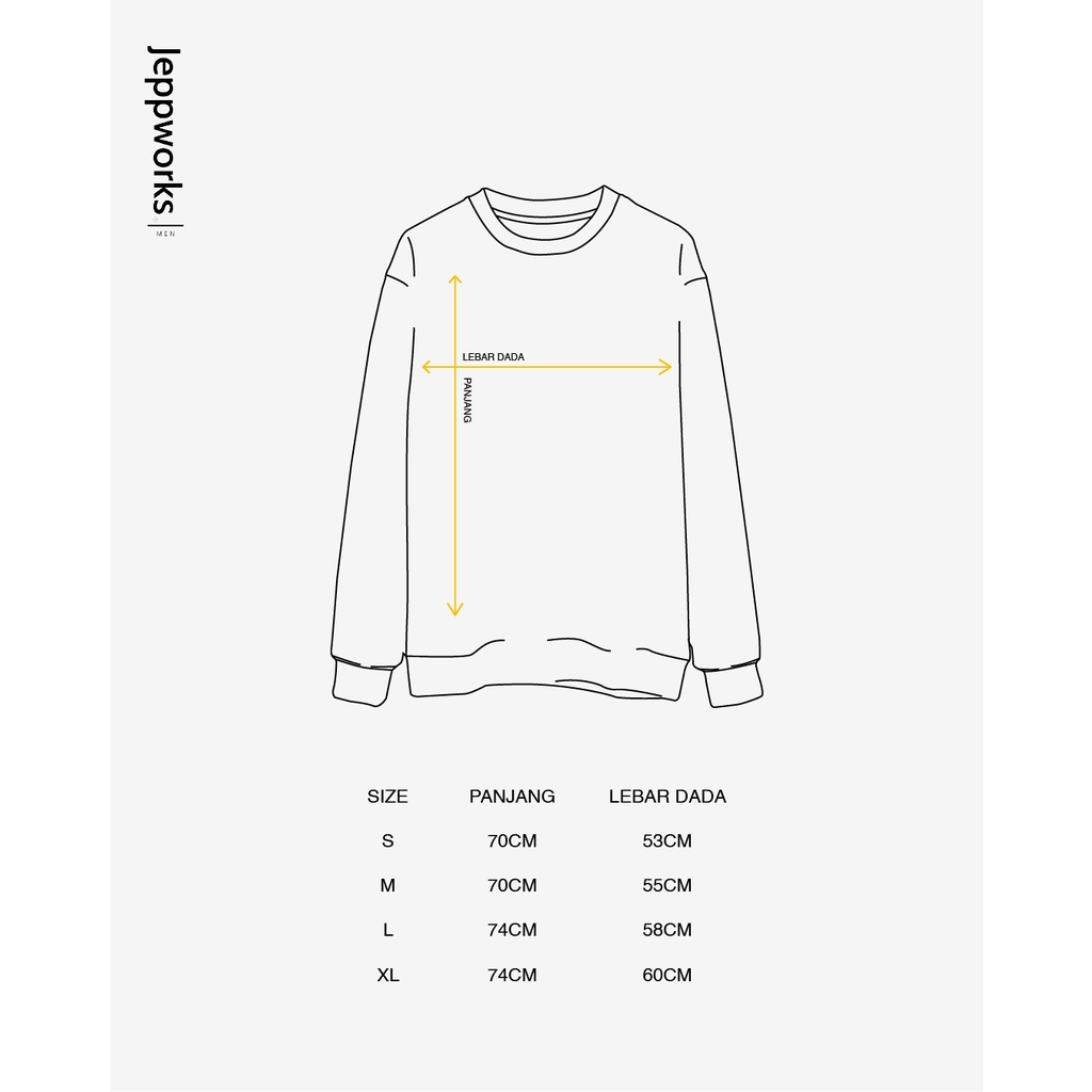 Jeppworks Sweater Comfy Sweatshirt Black