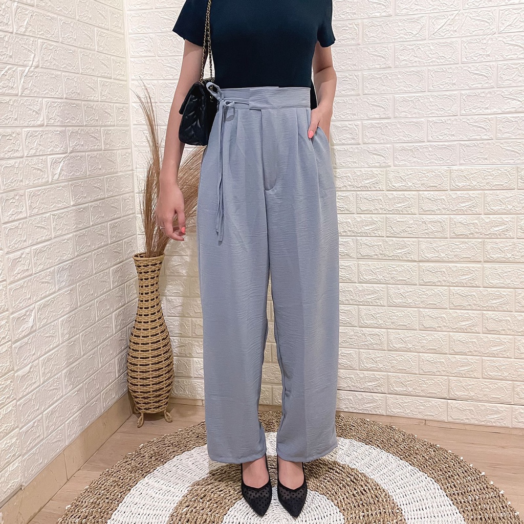 Celana Kulot Flowy Anti Ngatung 10 Warna / Hyuna Cullotes / Zoey SJJ