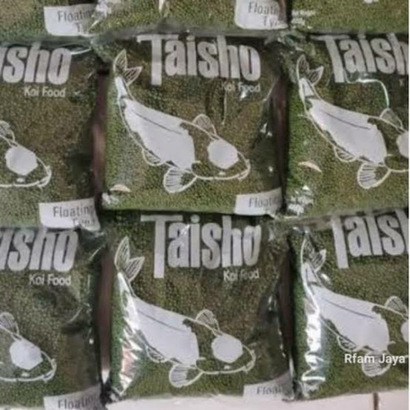 TAISHO HIJAU / TAISO SUPER 1 MM 1 KG PELET PAKAN IKAN KOI FLOATING