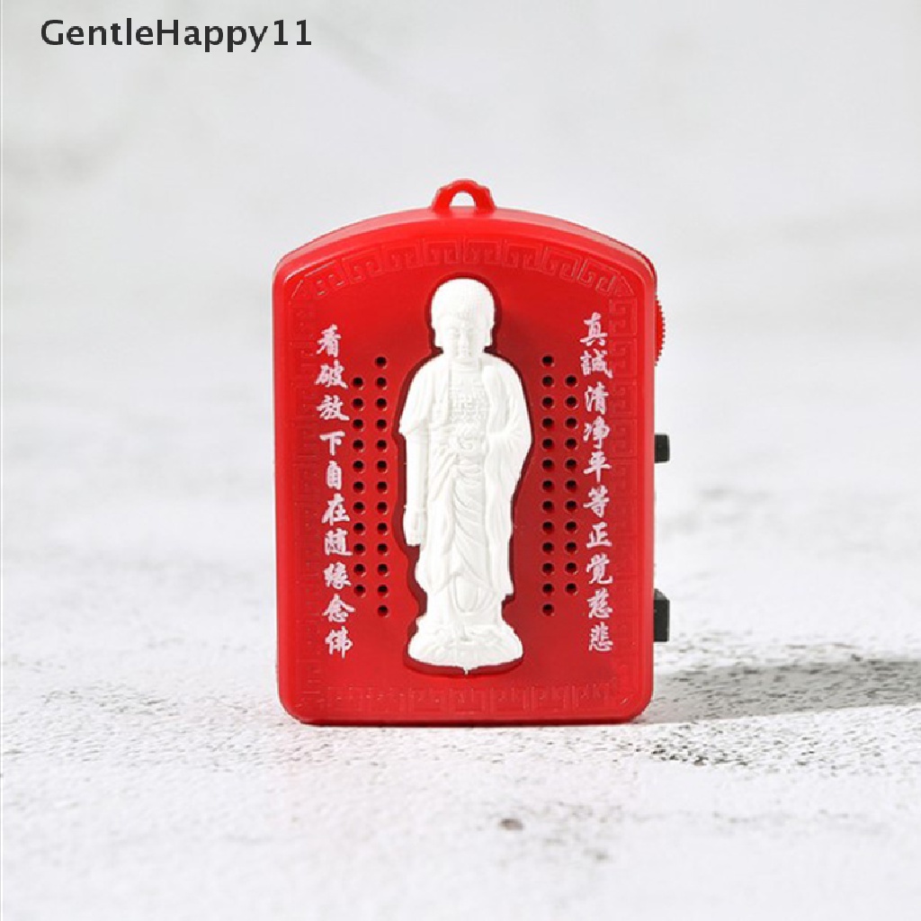 Gentlehappy 1pc Mesin Musik Kitab Suci Doa Buddha Mini Dengan 6jenis Lagu Musik Buddha id