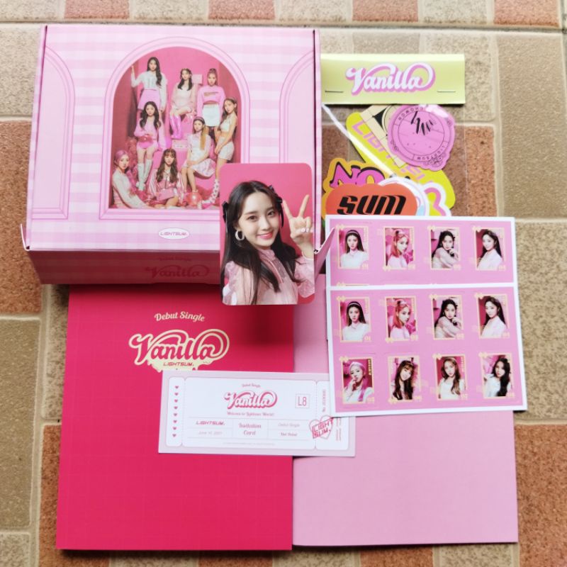 Lightsum Album Vanilla Fullset PC Nayoung