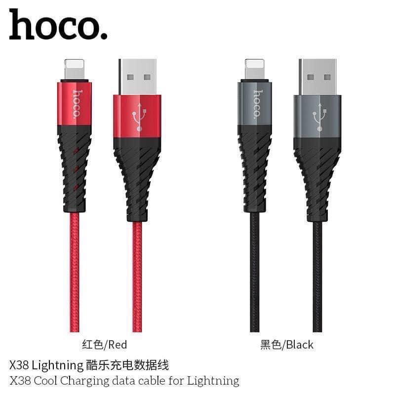 Hoco X38 Kabel Data Micro Type-C iPhone Fast Charging 2.4A / Cable Data Original