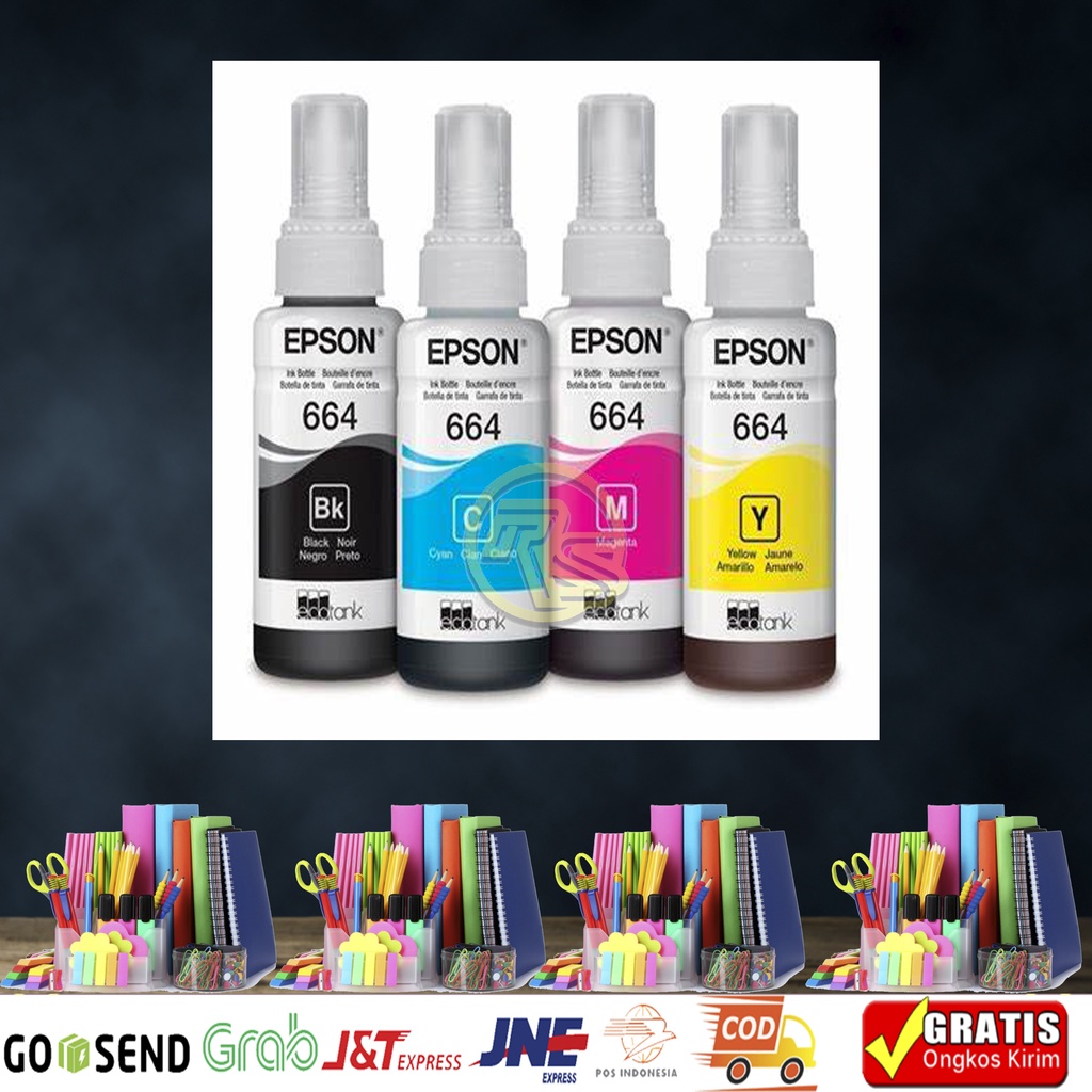 

Tinta Epson 664 Termurah L-100/L-110/L-120/L-200/L-210/L-220
