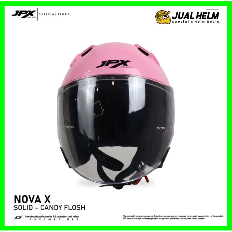 Helm JPX Nova X Candy Pink Glossy