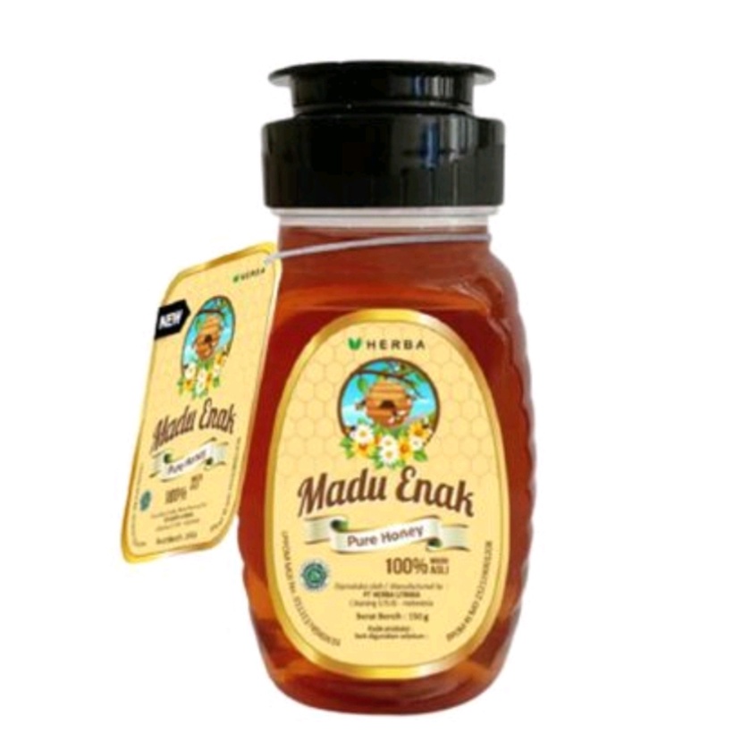 [SALE] MADU ENAK Pure Honey 150g / 910g / Premium Plus Bee Pollen &amp; Royal Jelly 910g - exp 2025