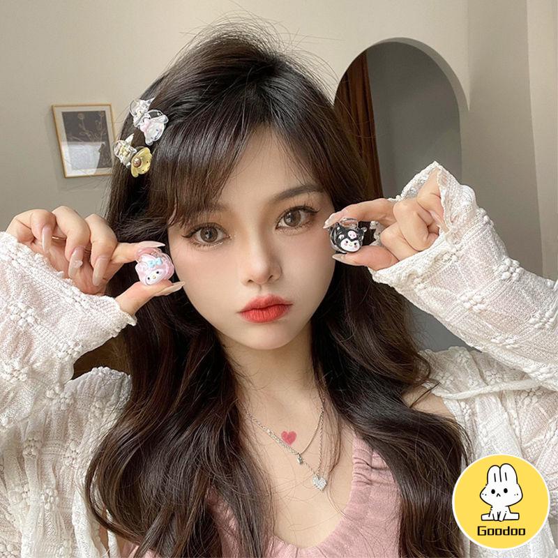 4 types Jepit Rambut Mini Kartun Lucu Kuromi Klip Poni Fashion Korea Gaya Untuk Wanita -Doo