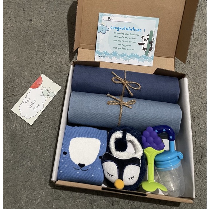 

(COD) Hampers baby new born kado bayi - FLO GS 1-BOY