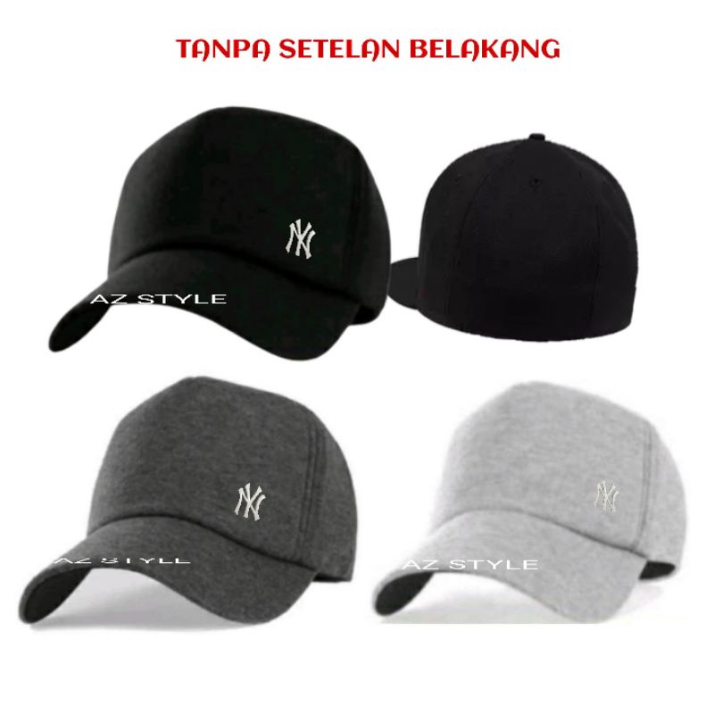 Topi Baseball Tanpa Setelan Belakang//Topi Built up