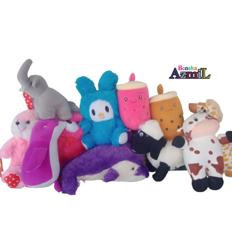 Boneka paket hemat 100rb dapat 8 pcs