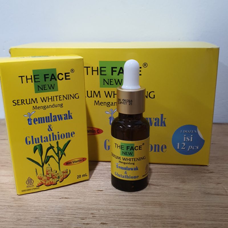 The face New Serum Whitening Temulawak 20ml