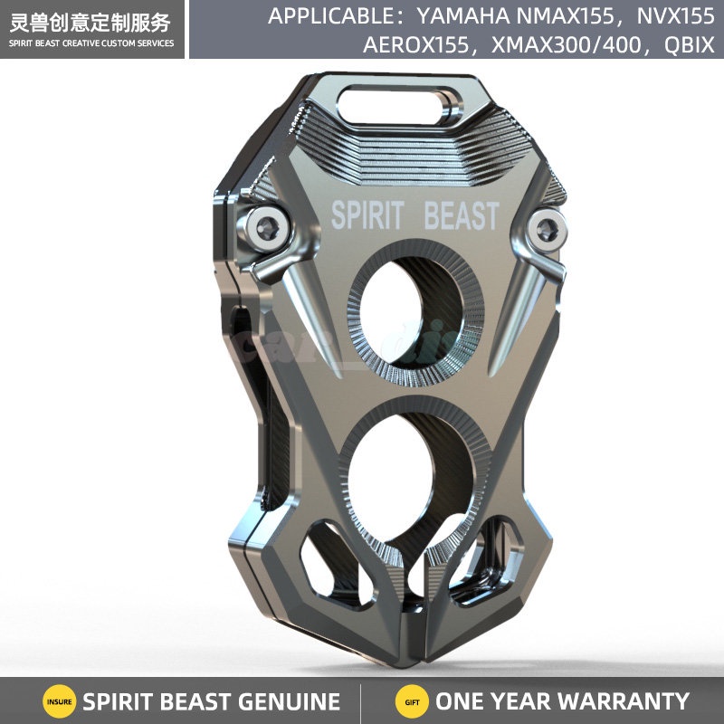 Spirit Beast Casing Remot Kontrol Motor Untuk Yamaha NMAX 155 XMAX 300 AEROX 155 NVX 155 QBiX