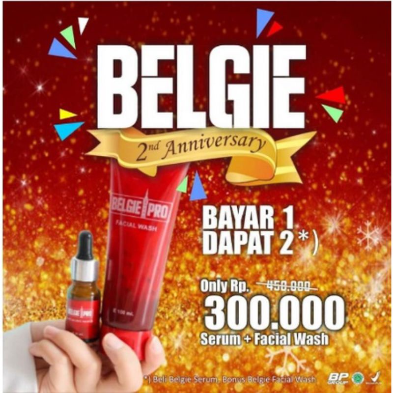 PAKET BELGIE & BELGIE FACIAL WASH PRO ORIGIN
