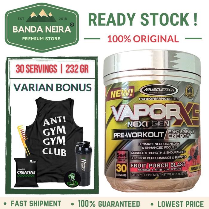 MuscleTech Vapor X5 Next Gen Pre-Workout