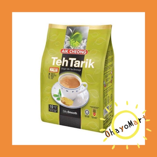

AIK CHEONG TEH TARIK HALIA GINGER MILK TEA BEVERAGE 4IN1 600GRM