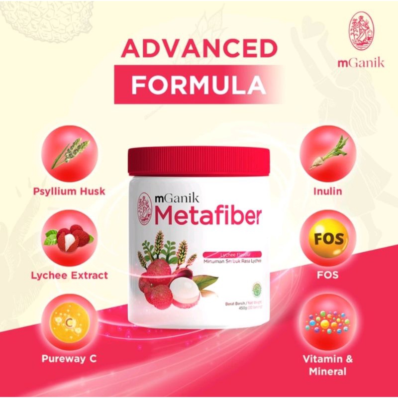 METAFIBER LYCHEE DAN SHAKER MGANIK