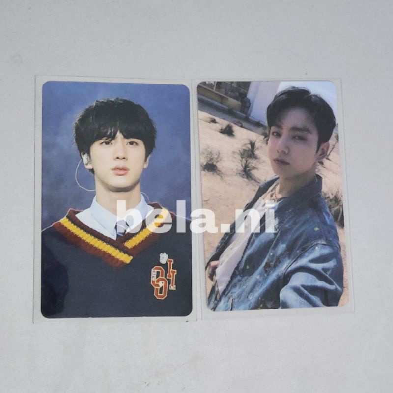 [BOOKED] PHOTOCARD SEOKJIN FM FANMEETING 4 FM4 + PC LD JUNGKOOK