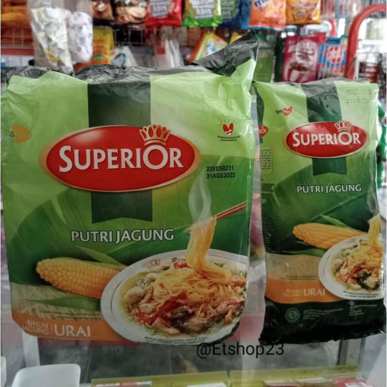 

BIHUN SUPERIOR PUTRI AGUNG 335 GRAM & 65 GRAM