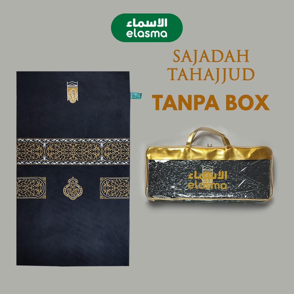 ELASMA Sajadah Tahajjud Premium Exclusive Busa Empuk Tebal - Tanpa box