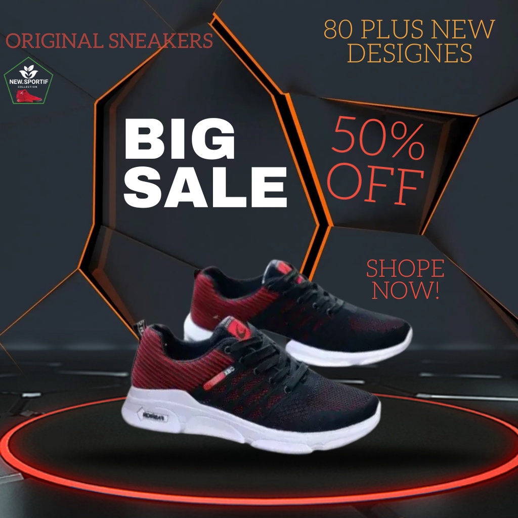 Sepatu sneakers Sport Casual Pria XBO Sepatu Sport Casual Pria Petir sepatu lokal sepatu bandung spa