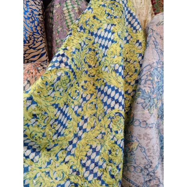 bahan/kain jaguar motip