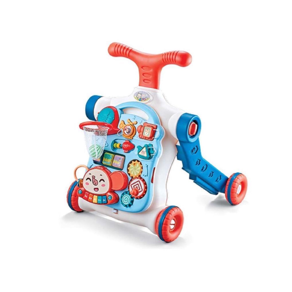 Right Start 5 in 1 Musical Activity Baby Push Walker - Mainan Dorong Anak Bayi Belajar Jalan