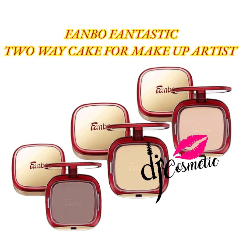 Fanbo Fantastic Professional Two Way Cake For Make Up Artist | Bedak Padat