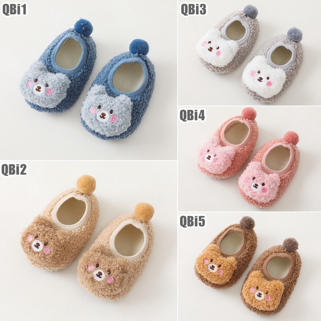 0-2 thn KAOS KAKI ANTI SLIP PREWALKER SEPATU BAYI ANAK SHOES catalog QN QBi