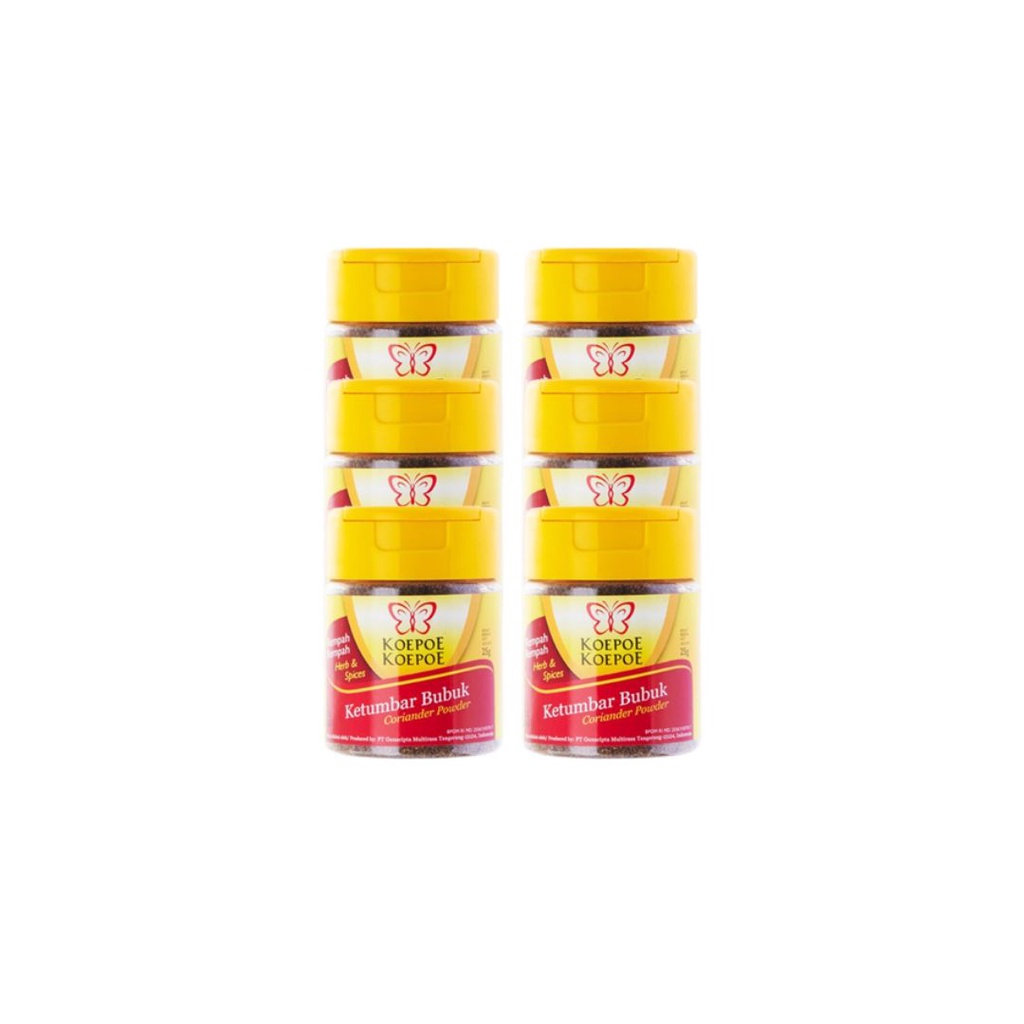 

Koepoe Koepoe Ketumbar Bubuk 6 x 25 gr