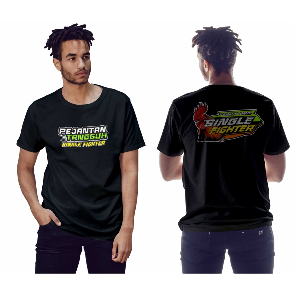 KAOS AYAM PEJANTAN TANGGUH SINGLE FIGHTER