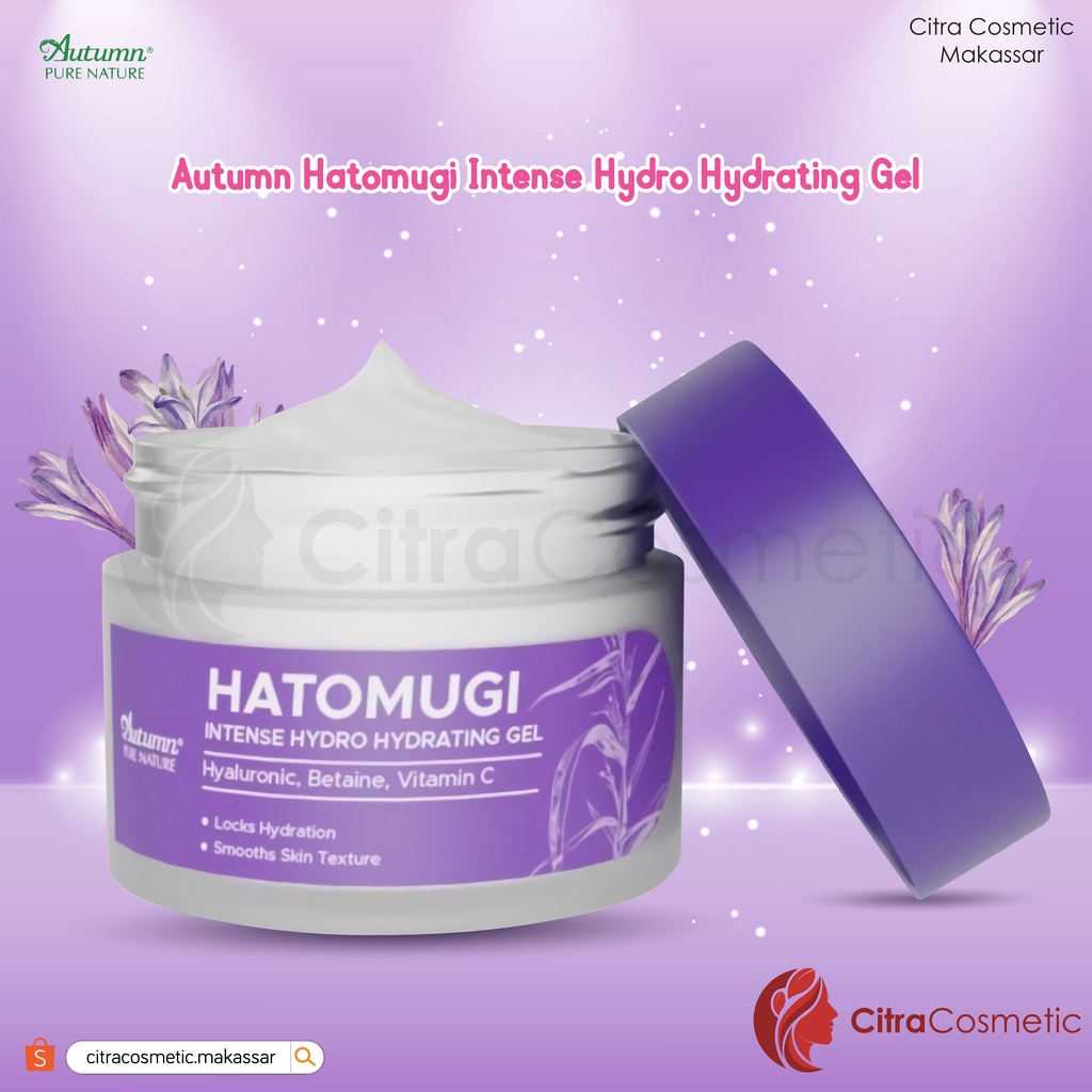 Autumn Intense Hatomugi Hydrating  Moisturizer Gel 30 Gr