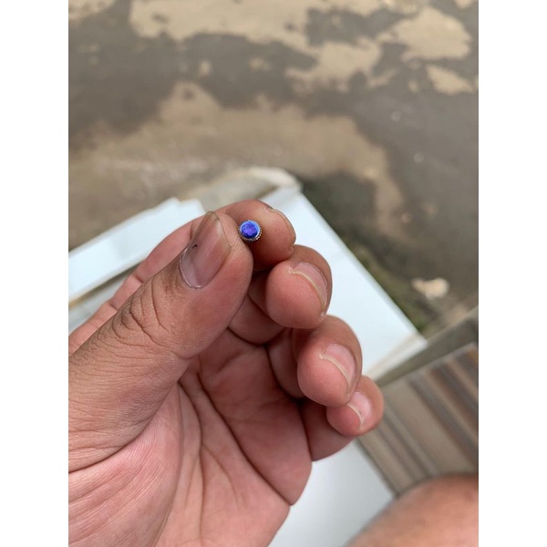 Crown knop Jam Tangan Titoni Silver Size 5mm