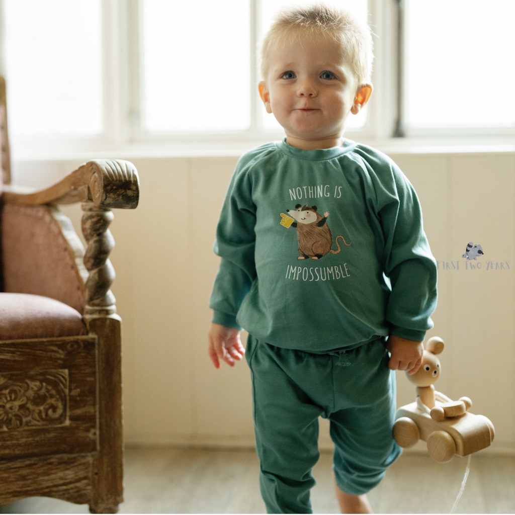 Bohopanna - Fauna Set Pajama / Setelan Baju Tidur Bayi Unisex