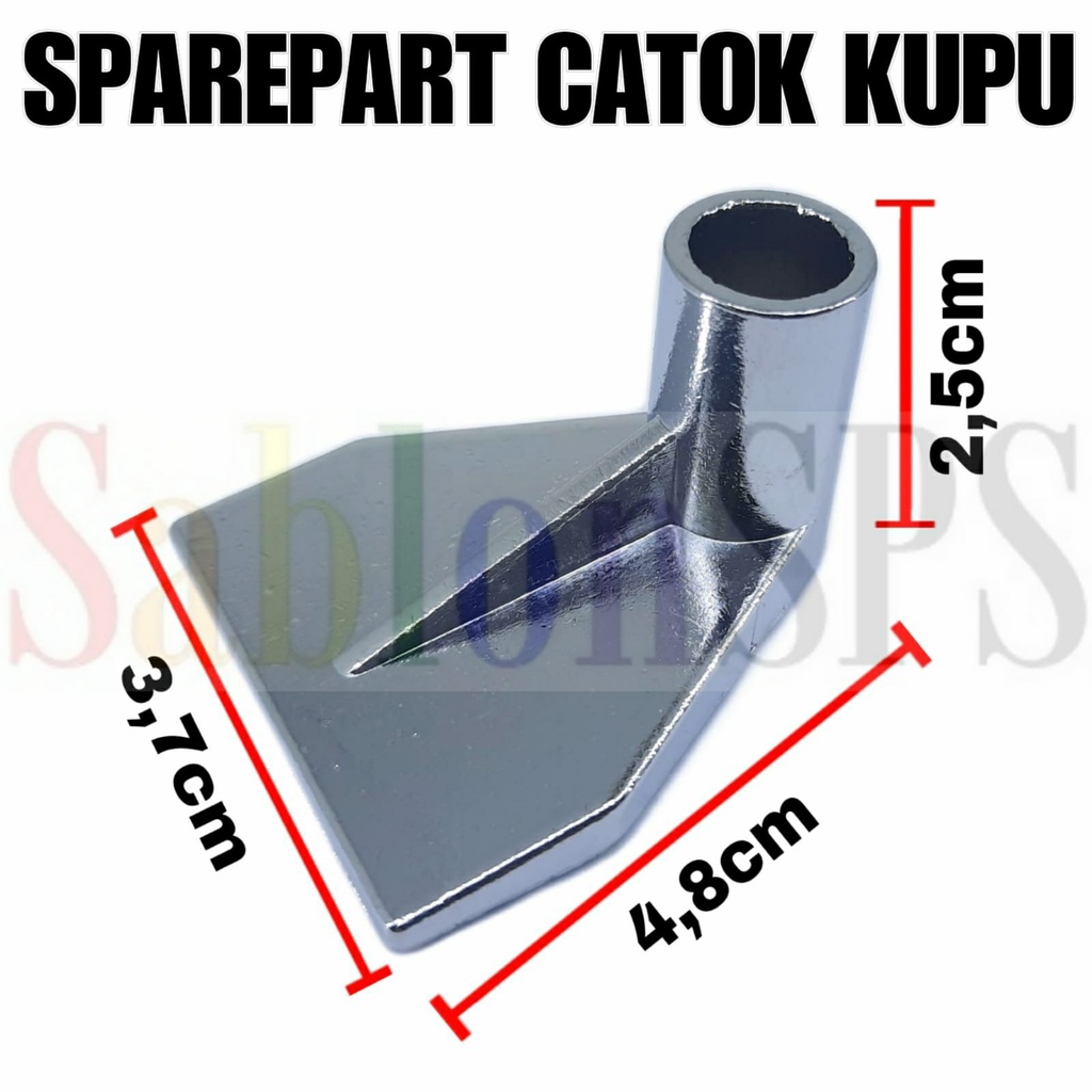 SPAREPART PENJEPIT CATOK KILAP SISI ATAS