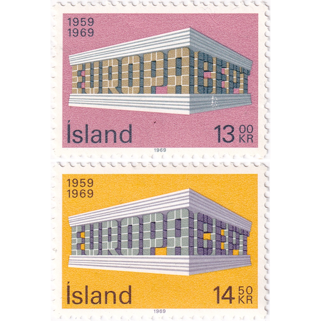 

Prangko Iceland 1969 - EUROPA Stamps