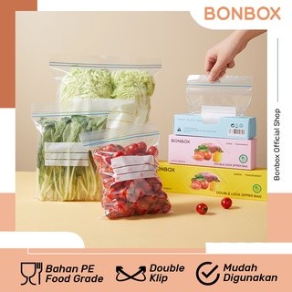 Plastik Kulkas Kantong Penyimpan Makanan Ziplock Bag - Bonbox