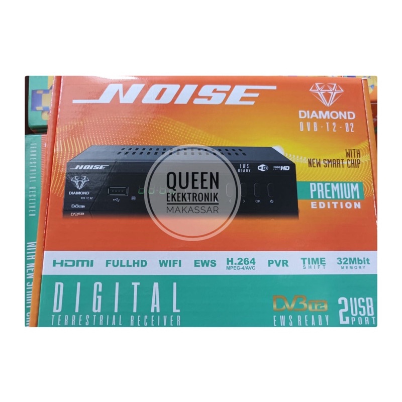 Set top box siaran tv digital noise