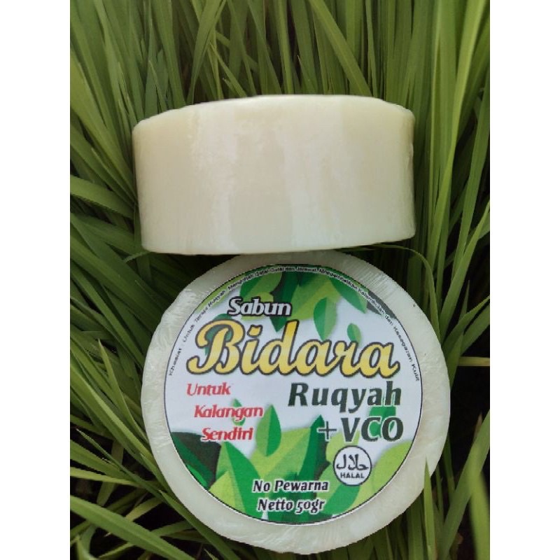 Sabun Bidara Plus VCO Herbal 50gr Asli Tanpa Pewarna Murni Aman Untuk Muka Badan Jerawat Gatal