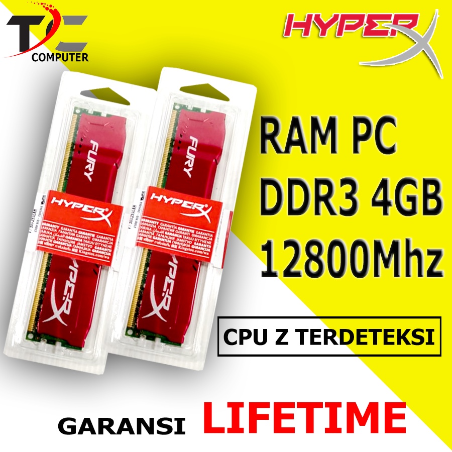 Ram Memory  PC Komputer DDR3 4GB PC 12800 samsung