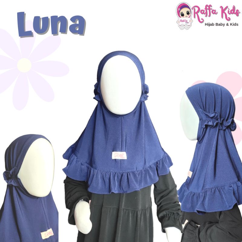 Raffa Kids - Hijab Anak Instan Luna ( 3 bulan - 4 tahun )