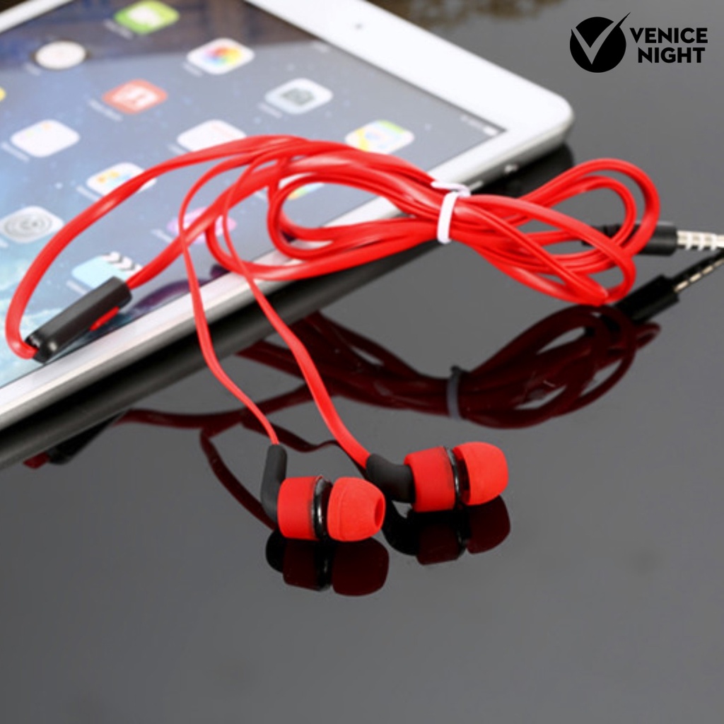 (VNEP) (Berkabel) Universal 3.5mm In-Ear Bass Stereo Earbud Earphone Headset untuk Ponsel