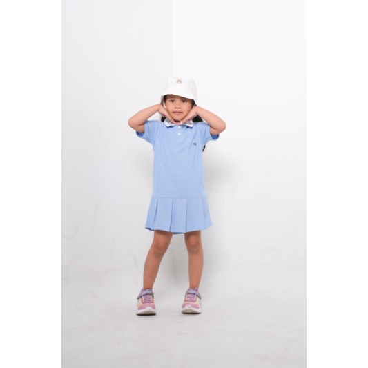 CHARLOTTE DRESS - Promo 10.10 Tenis Dress Golf Anak Wangki kaos simpel Anak Bayi Baby Kids Cewek Perempuan cotton Murah1 2 3 4